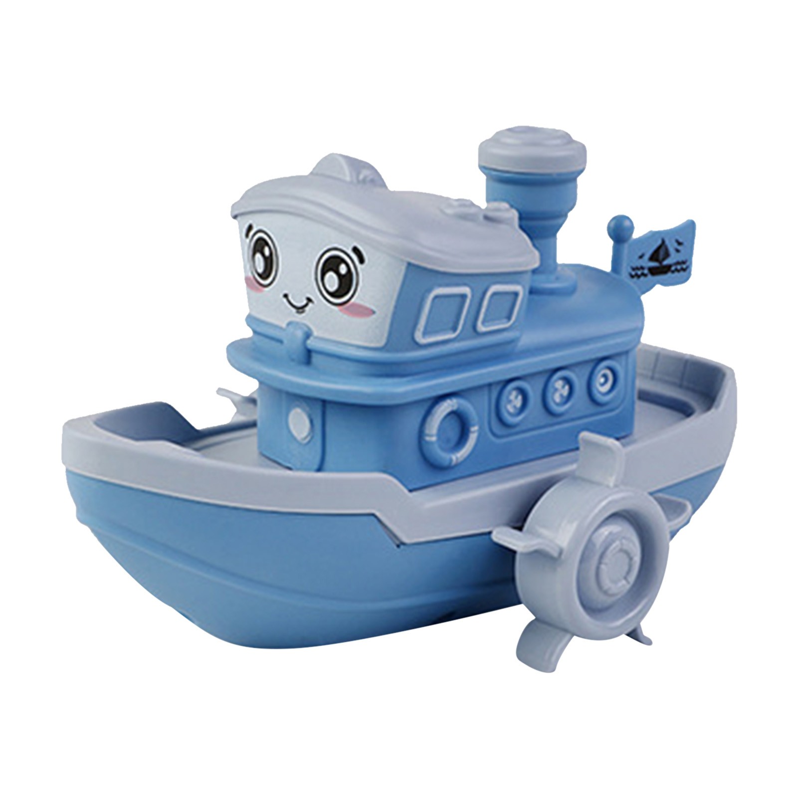 thumbnail image 2 of Juguetes Para Niños Y Niñas Baño Infantil Juego Acuático Barco Pequeño De Cuerda, 2 of 2
